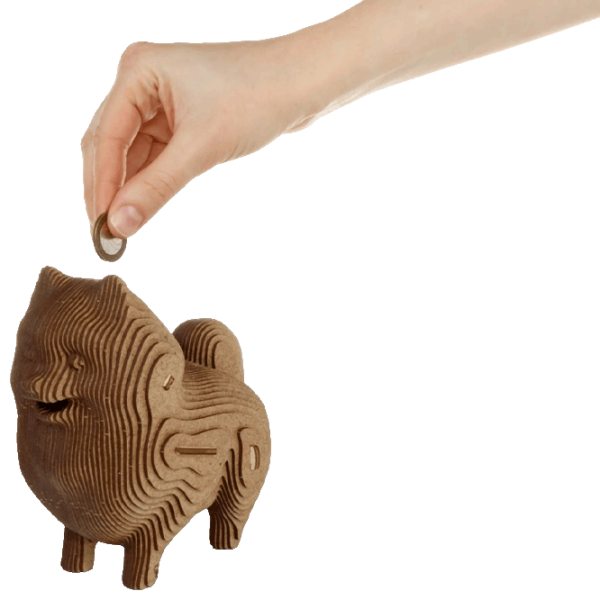 Puzzle Ewa Toys COINBANK: DOG (4815123003786) Количество деталей: 74, Рекомендуемый возраст: 14+ photo 4