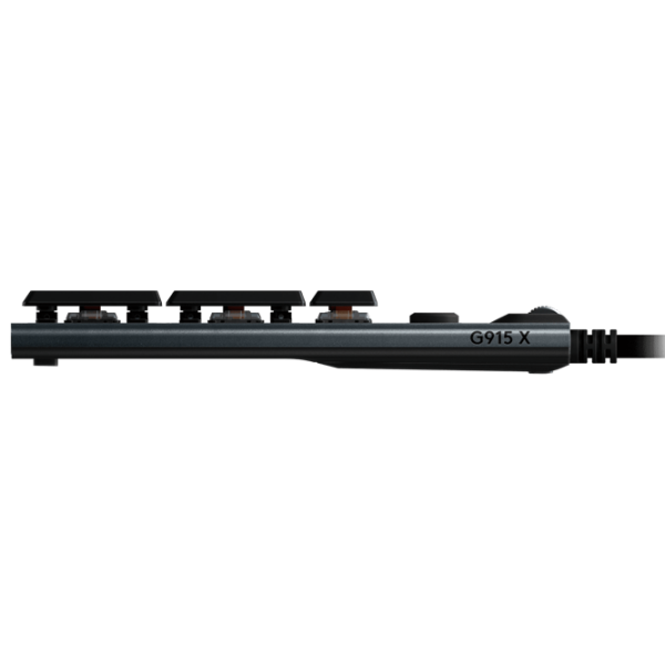 Tastatură Logitech G915 X Black Gaming, Cu fir photo 5