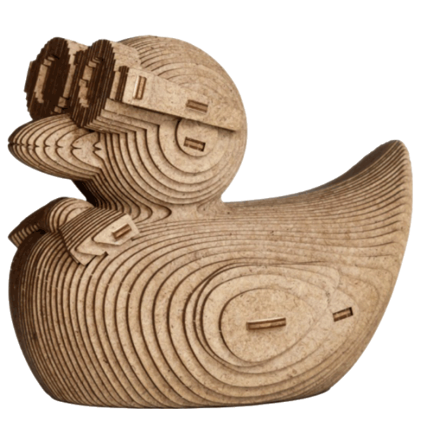 Puzzle Ewa Toys COINBANK: DUCK (4815123003816) Количество деталей: 112, Рекомендуемый возраст: 14+ photo 1