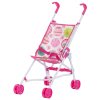 Cărucior pentru păpuși Chipolino Lily Multicolor Pentru plimbare KZKLL02401MC 3+