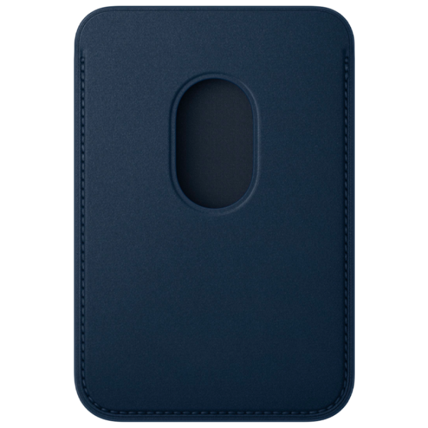 Чехол-бумажник Apple iPhone 12 - 16 All (MA6X4ZM/A) Deep Синий Apple, FineWoven, MagSafe photo 2