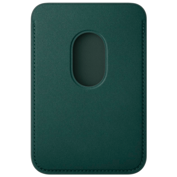 Чехол-бумажник Apple iPhone 12 - 16 All (MA6Y4ZM/A) Темный Зеленый Apple, FineWoven, MagSafe photo 2