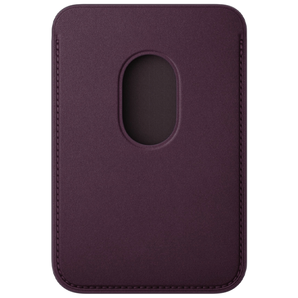 Чехол-бумажник Apple iPhone 12 - 16 All (MA7A4ZM/A) Blackberry Пурпурный Apple, FineWoven, MagSafe photo 2