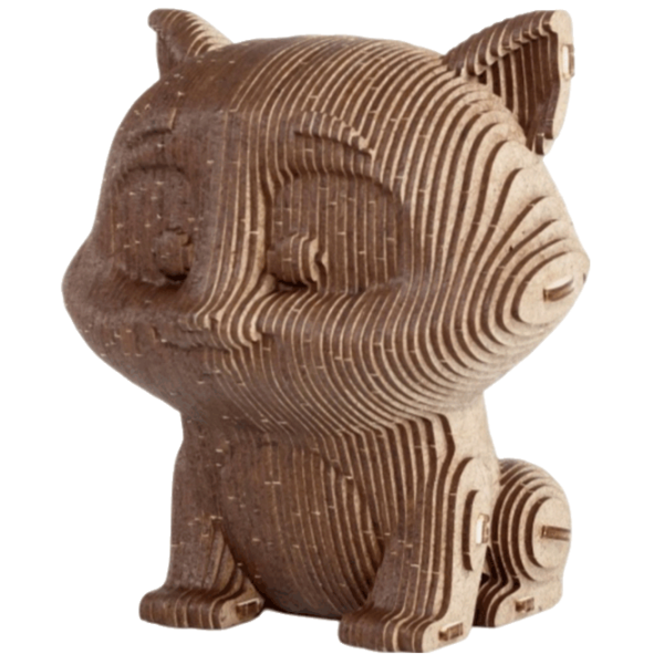 Puzzle Ewa Toys COINBANK: CAT (4815123003793) Количество деталей: 124, Рекомендуемый возраст: 14+ photo 1