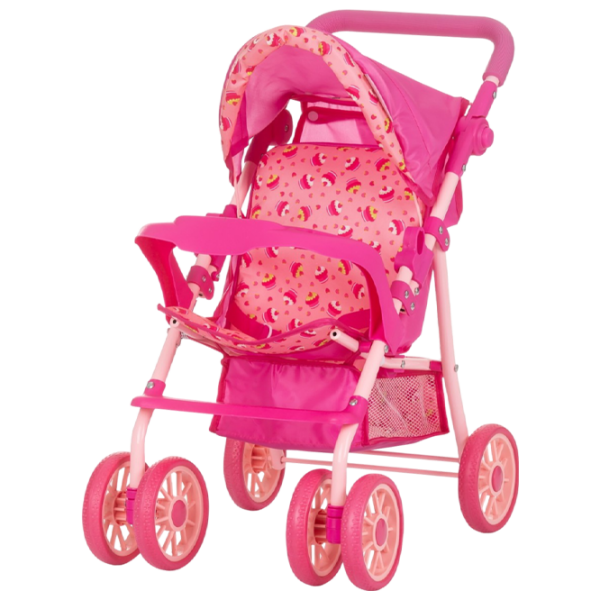 Cărucior pentru păpuși Chipolino Dolly Cupcakes Pentru plimbare KZKDL02402CC 3+ photo 1