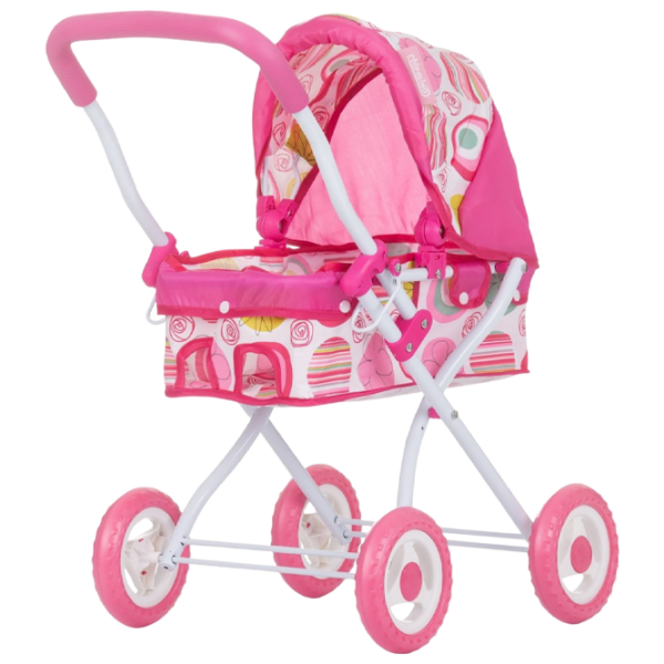 Cărucior pentru păpuși Chipolino Emily Multicolor Pentru plimbare KZKEL02401MC 3+ photo 2