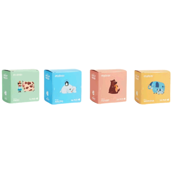 Puzzle Mideer Animal (CT1449) Количество деталей: 87, Рекомендуемый возраст: 3+ photo 2