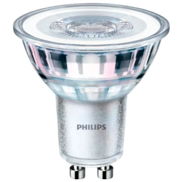 Лампочка светодиодная Philips CorePro LED spot 929001218202 GU10 | 4.6 Вт | White photo 1