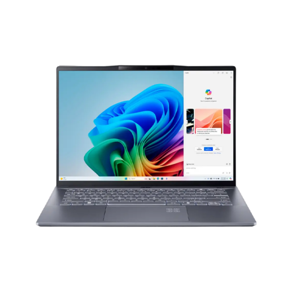 Laptop Acer Swift Go 14 AI SFG14-01 Steel Gray 14.5" | 16 GB | 1 TB | Qualcomm Snapdragon X Plus X1P-42-100 | VGA Integrată photo 1