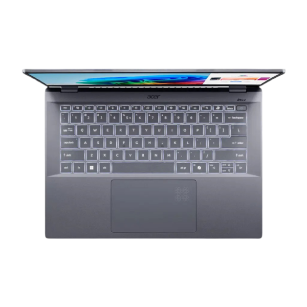 Laptop Acer Swift Go 14 AI SFG14-01 Steel Gray 14.5" | 16 GB | 1 TB | Qualcomm Snapdragon X Plus X1P-42-100 | VGA Integrată photo 3
