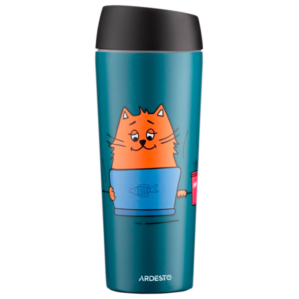 Cană termo Ardesto Classic AR2645CG Blue 0.45l photo 1