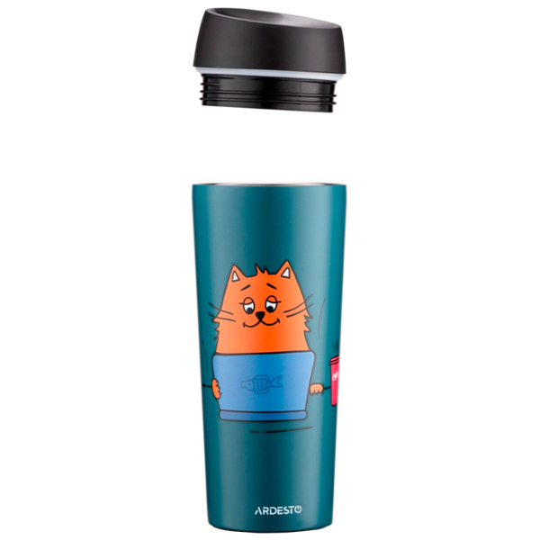 Cană termo Ardesto Classic AR2645CG Blue 0.45l photo 2