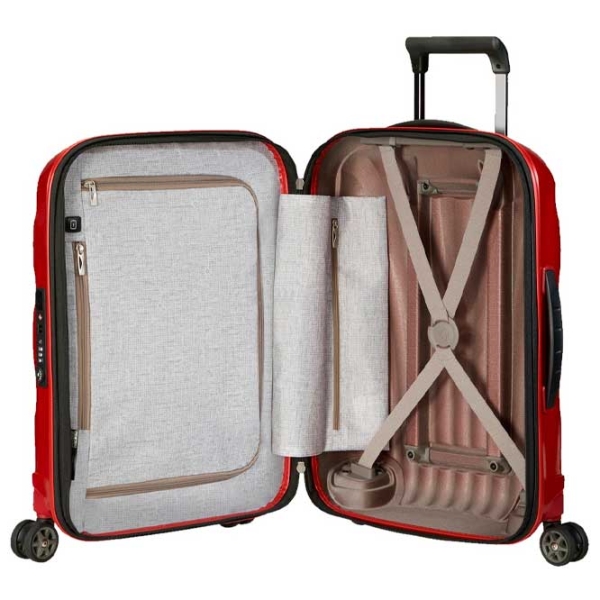 Valiză Samsonite C-Lite EXP Red 36 ll   photo 7