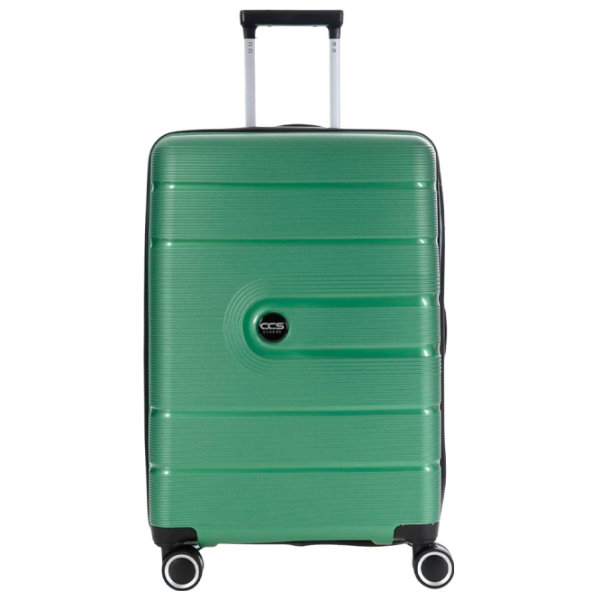 Valiză CCS 5241 Green Metalic 62l   photo 1