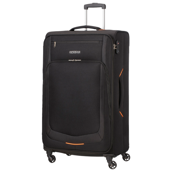 Valiză American Tourister Summer Session Black Orange 66l   photo 1