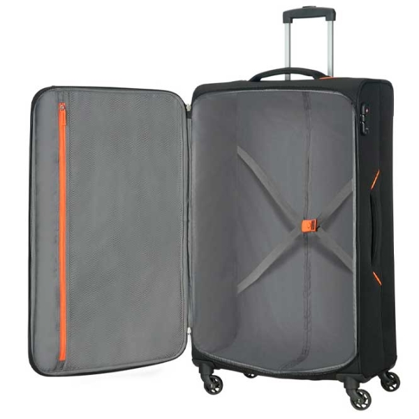 Valiză American Tourister Summer Session Black Orange 66l   photo 2