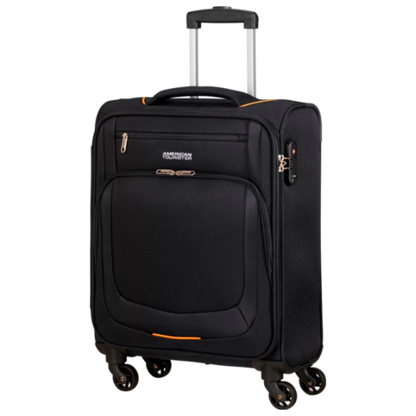 Valiză American Tourister Summer Session Black Orange 38l   photo 1