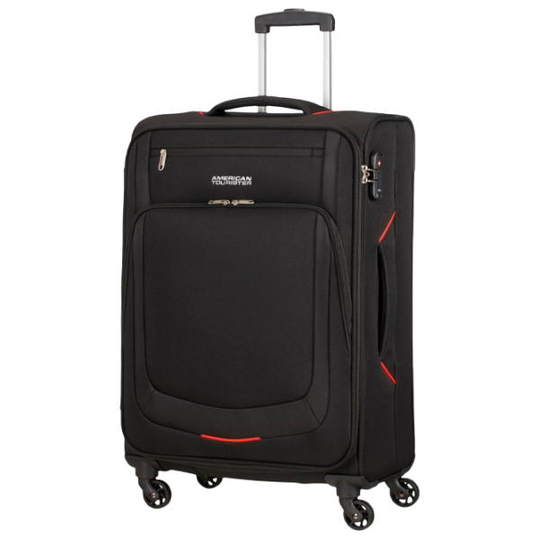 Valiză American Tourister Summer Session Black Red 108l   photo 1