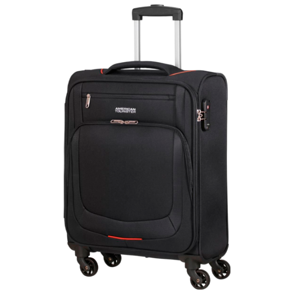 Valiză American Tourister Summer Session Black Red 38l   photo 1