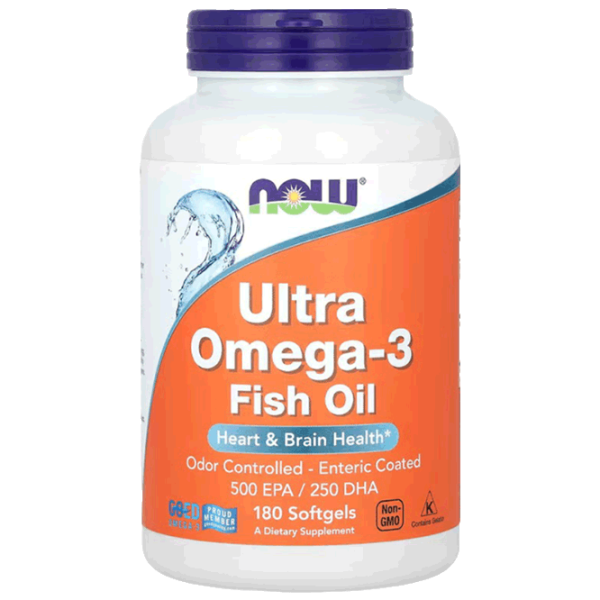 Vitamine și minerale Now Foods ULTRA OMEGA 3 733739016621  180 capsule photo 1