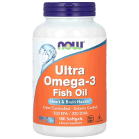 Vitamine și minerale Now Foods ULTRA OMEGA 3 733739016621  180 capsule
