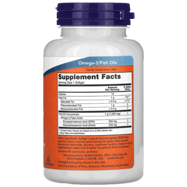 Vitamine și minerale Now Foods ULTRA OMEGA 3 733739016614  90 capsule photo 2