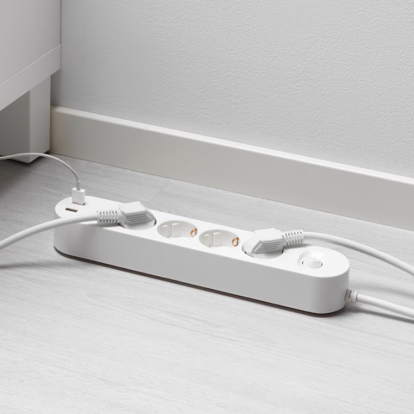 Prelungitor Ikea Koppla 3 m White  photo 2