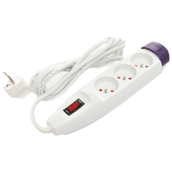 Удлинитель Kraft&Dele Professional KD4012 5 м Белый  photo 1