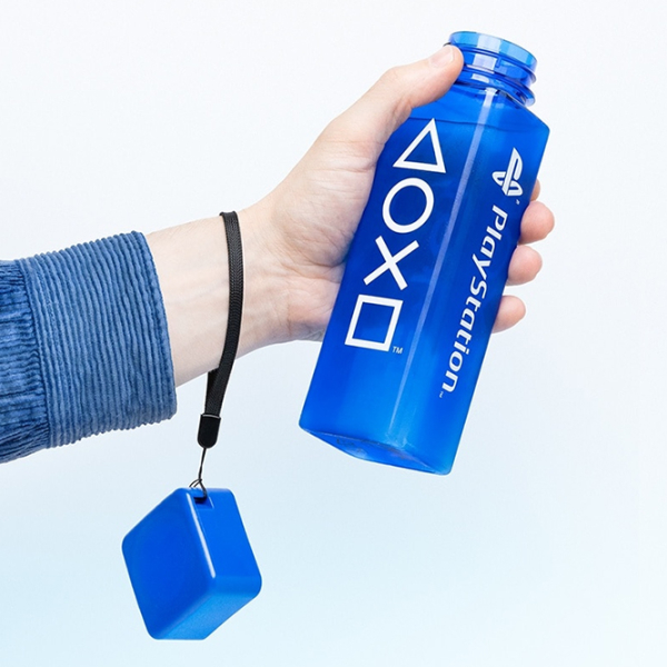 Sticlă pentru apă Fan Paladone Playstation Shaped Blue 0.5l photo 4