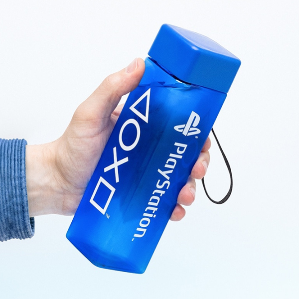 Sticlă pentru apă Fan Paladone Playstation Shaped Blue 0.5l photo 6