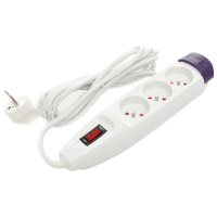 Удлинитель Kraft&Dele Professional KD4011 3 м Белый 