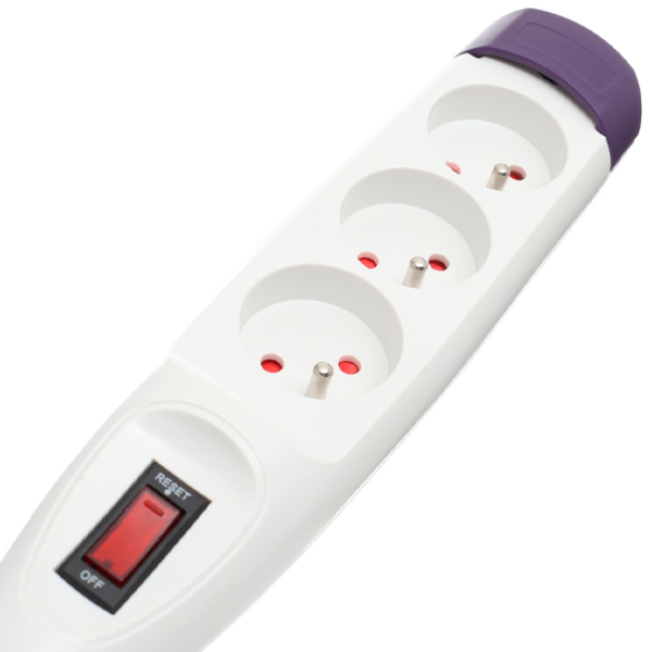 Удлинитель Kraft&Dele Professional KD4011 3 м Белый  photo 2