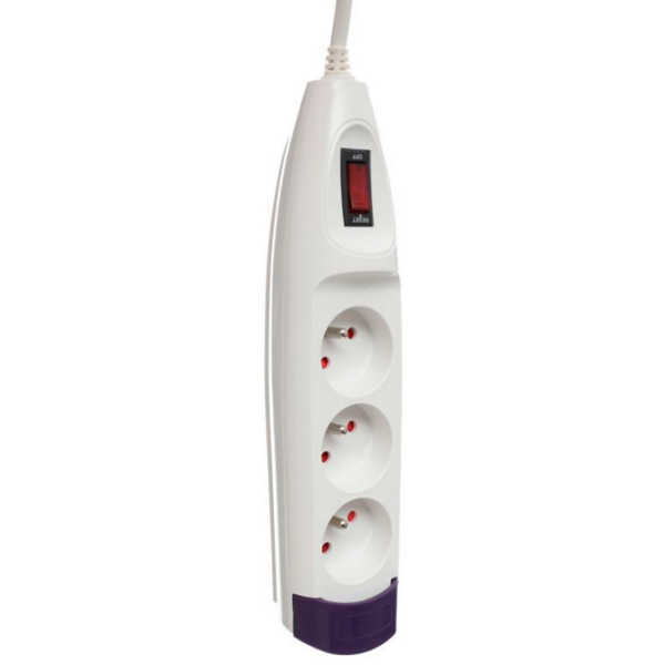 Удлинитель Kraft&Dele Professional KD4011 3 м Белый  photo 3