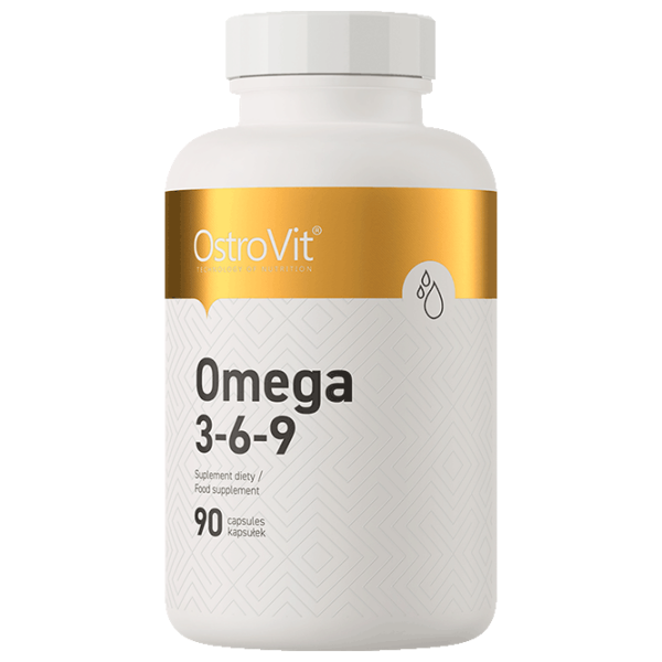 Vitamine și minerale OstroVit OMEGA 3-6-9 5903246220339  90 capsule photo 1