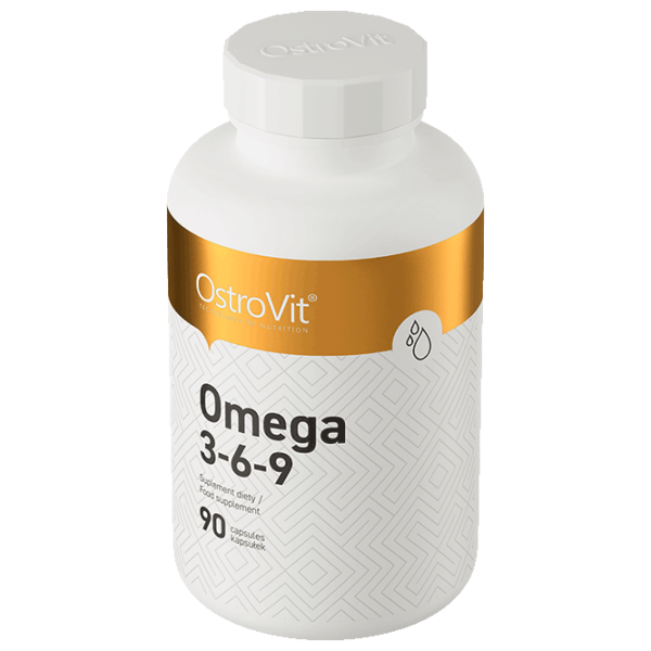 Vitamine și minerale OstroVit OMEGA 3-6-9 5903246220339  90 capsule photo 2