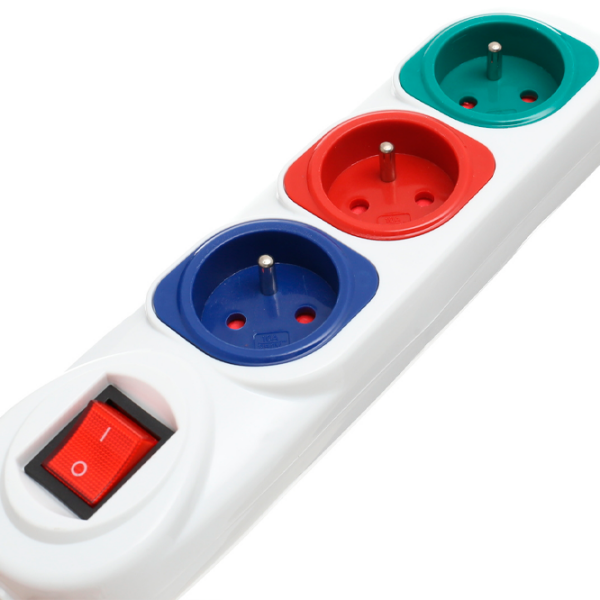 Удлинитель Kraft&Dele KD4005 1.5 м Белый  photo 3