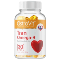 Vitamine și minerale OstroVit Tran Omega-3 5902232613100  30 capsule
