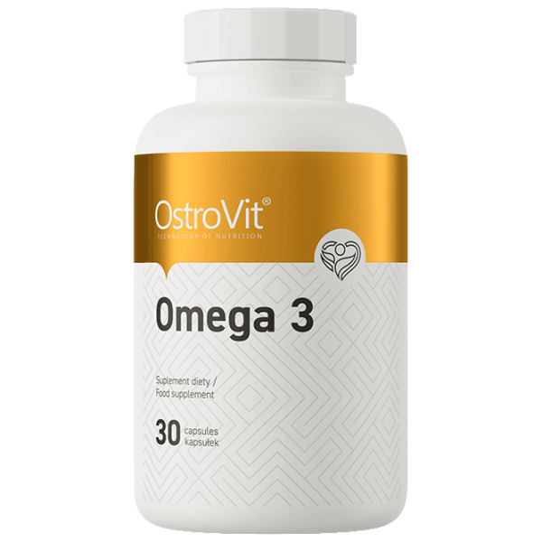 Vitamine și minerale OstroVit OMEGA 3 5902232613117  30 capsule photo 1