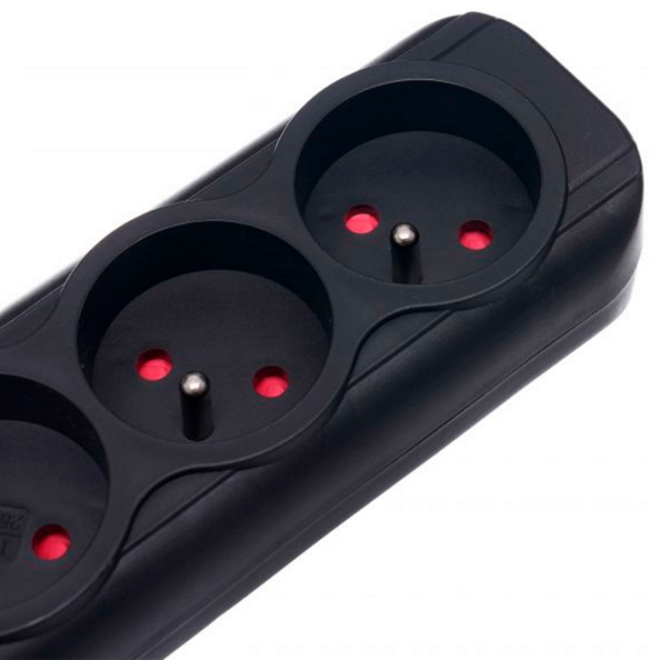 Удлинитель Kraft&Dele KD4032 3 м Черный  photo 3