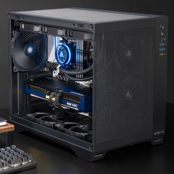 Корпус Chieftec Visio AIR Черный micro ATX photo 10