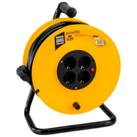Prelungitor pe tambur Bormann BCR2230 50 m Yellow 
