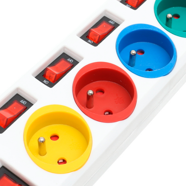 Удлинитель Kraft&Dele KD4002 5 м Белый  photo 4