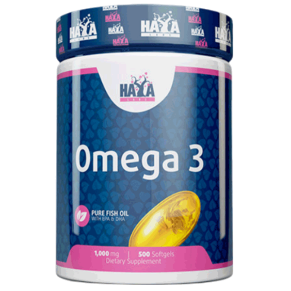 Vitamine și minerale Haya Labs OMEGA 3 853809007134  500 photo 1