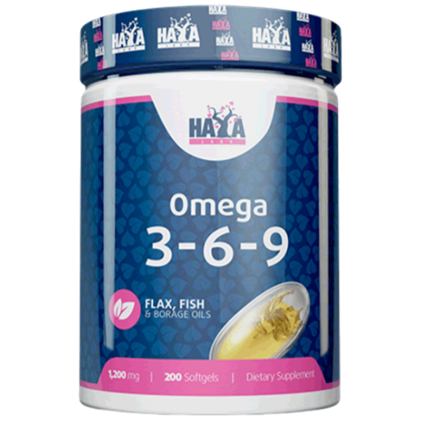 Витамины и минералы Haya Labs OMEGA 3-6-9 854822007163  200 photo 1