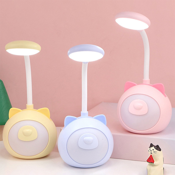 Lampă de noapte Cute Pet Cartoon Pig Pink Acumulator photo 4