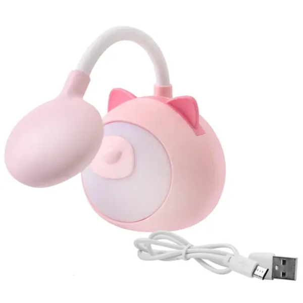 Lampă de noapte Cute Pet Cartoon Pig Pink Acumulator photo 8