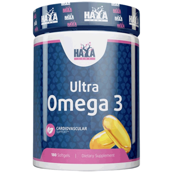 Витамины и минералы Haya Labs ULTRA OMEGA 3 854822007460  180 капсулы photo 1