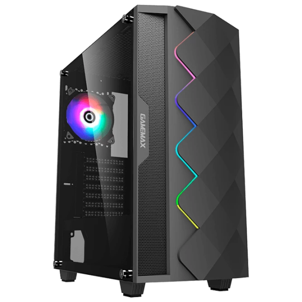 Игровой компьютер Navigator 00624 Черный AMD Ryzen 5 7500F 16 ГБ 1 ТБ GeForce RTX 3050 8 ГБ photo 1