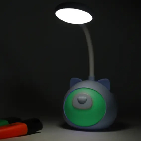 Lampă de noapte Cute Pet Cartoon Cat Blue Acumulator photo 4