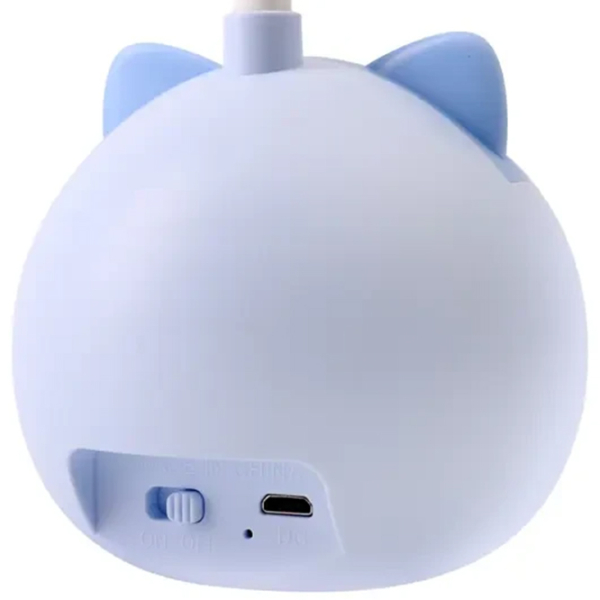 Lampă de noapte Cute Pet Cartoon Cat Blue Acumulator photo 6